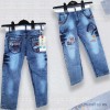 C and S Full Length Elastic Waist Jeans
