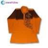Kids Punjabi & Pajama Set - Orange