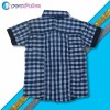 Boys Half Sleeve Shirt- Blue and White Check | Half Sleeve Shirt | Shirt at Sonamoni.com