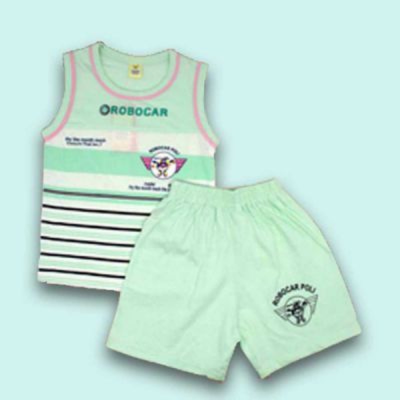 T-shirt with Shorts- Green