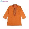 Kids Panjabi-Pajama Set- Orange  color