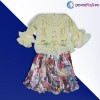 Girls Top & Skirt Set - Golden | Tops & Skirt Set | GIRLS FASHION at Sonamoni.com