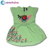 Girls Frock - Light Green Color | Tops & T-shirts | GIRLS FASHION at Sonamoni.com