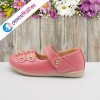 Baby Belly Shoes Flower Applique – Pink