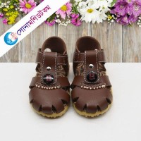 Baby Close Toe Sandal - Chocolate