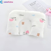 Baby Pillow Stereotyped Rollover - White Pink