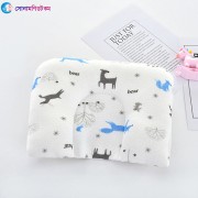 Baby Pillow Stereotyped Rollover - White Blue