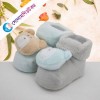 Baby Socks (2 Pair) – Gray and Turquoise