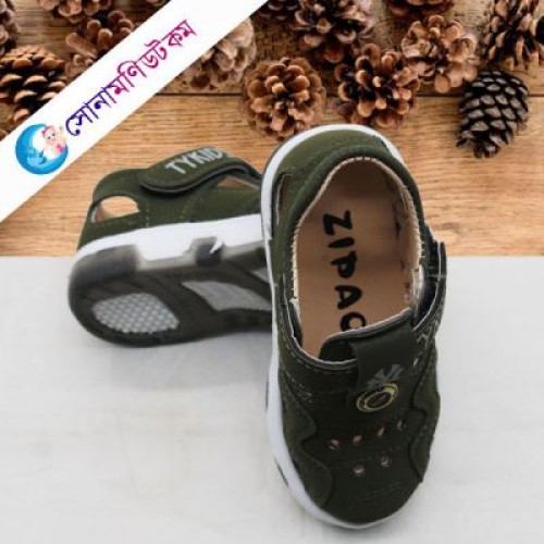 Baby Shoes - Olive