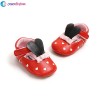 Bunny Baby Soft Shoes - Red