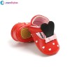 Bunny Baby Soft Shoes - Red