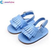 Baby Fringe Sandal - Blue