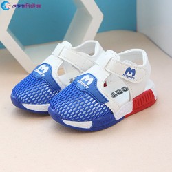 Baby Breathable Casual Shoes - Blue White