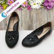 Girls Loafer Shoes - Black