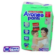 Avonee Pants Diaper (M) - 5 pcs (7 - 12 kg) - Bangladesh
