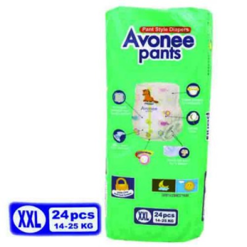 Avonee Pants Diaper (XXL) - 24 pcs (14-25kg) - Bangladesh