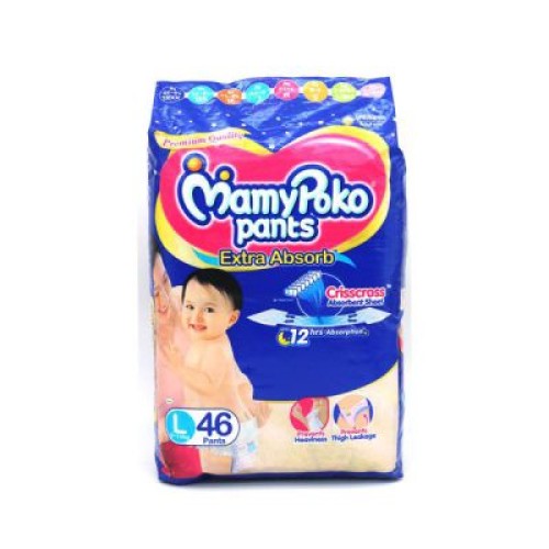 MamyPoko Pants Diaper (S) - 60 pcs (4 - 8 kg) - India