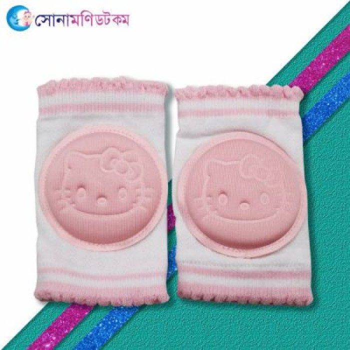 Baby Knee Protection Pad-Pink Color | at Sonamoni BD