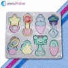 Baby 2 in 1 Rattles and Teethers Set - 8 Pcs