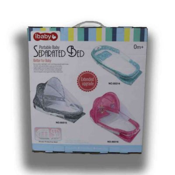 Bed and Mosquito Net Set - Pink