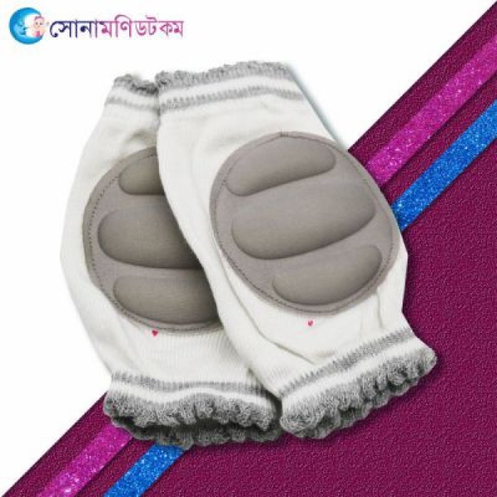 Baby Knee Protection Pad - Gray | at Sonamoni BD