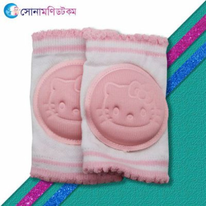 Baby Knee Protection Pad-Pink Color | at Sonamoni BD