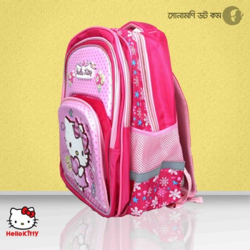 School Bag Hello Kitty Print - Pink | School Bag & Back Pack | SCHOOL SUPPLIES at Sonamoni.com