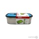 Lunch Box (Stainless Steel) - Blue | Lunch & Tiffin Box | SCHOOL SUPPLIES at Sonamoni.com