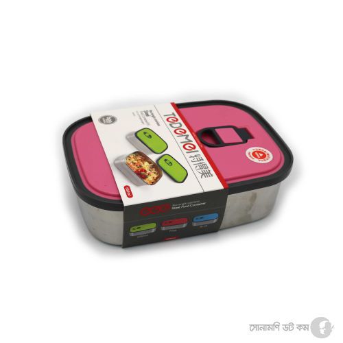 Lunch Box (Stainless Steel) - Pink