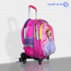 Trolley School Bag Princess Print - Pink
