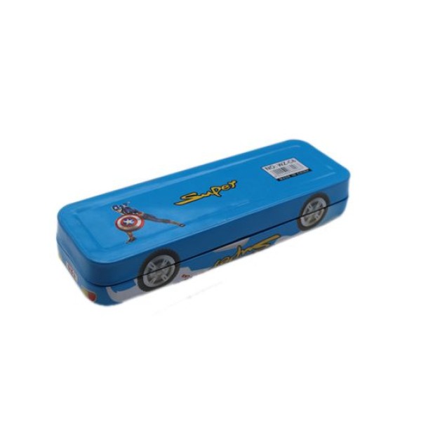 Pencil Box With Mini Box – Blue
