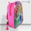 School Bag Princess Print - Pink | at Sonamoni BD