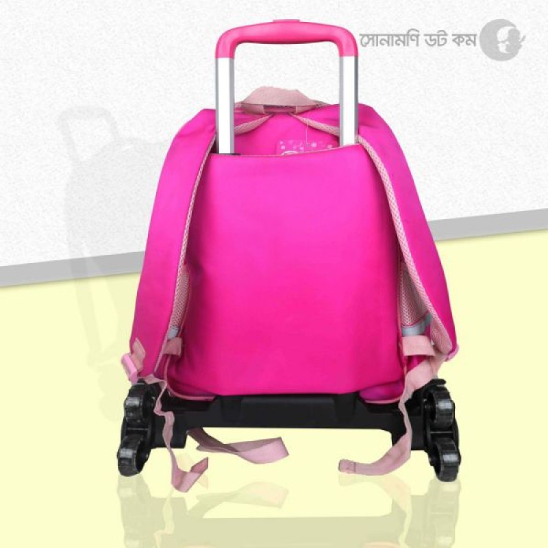 Trolley School Bag Snowwhite Print - Pink | School Bag & Back Pack | SCHOOL SUPPLIES at Sonamoni.com
