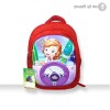 School Bag Princess Print - Red
