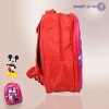 School Bag Micky Mouse Print - Red