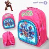 School Bag Power Rangers Print - Pink
