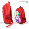 School Bag Princess Print - Red