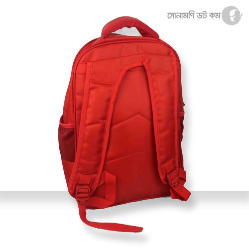School Bag Princess Print - Red | School Bag & Back Pack | SCHOOL SUPPLIES at Sonamoni.com