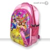 School Bag Disney Princess Print - Pink