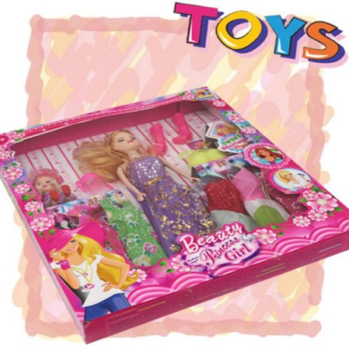 Barbie Doll Set  - Violet | Dolls & Houses | TOYS AND GEAR at Sonamoni.com