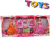 Barbie Dolls Set - Pink and Orange