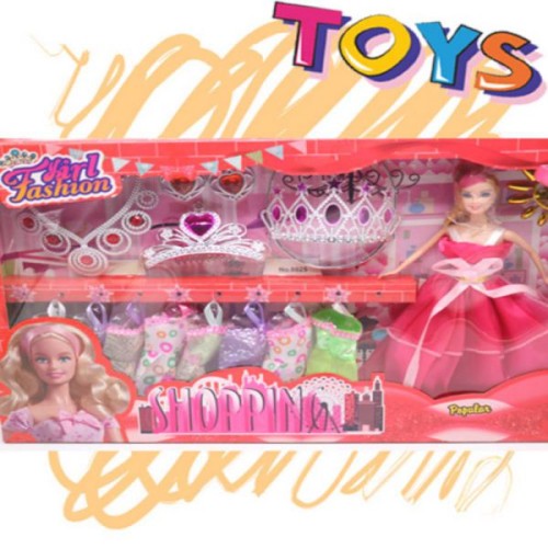 Barbie Doll Set - Pink | Dolls & Houses | TOYS AND GEAR at Sonamoni.com