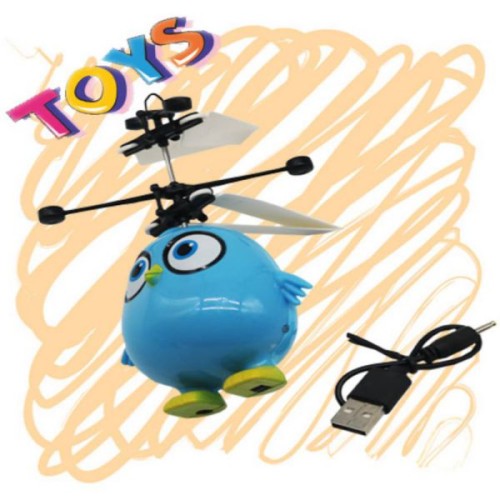 Sensor Helicopter Angry Bird - Blue