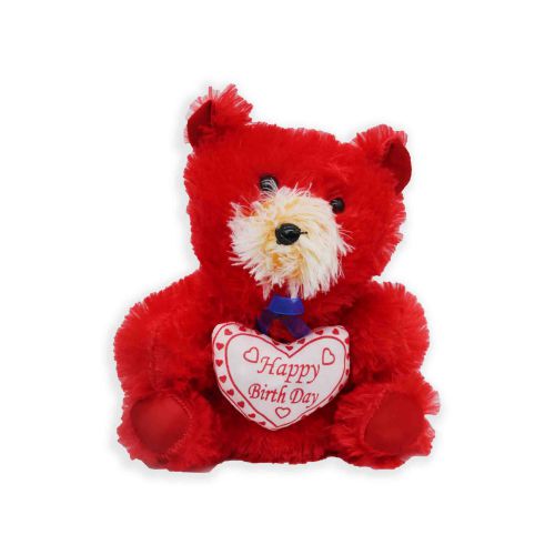 Teddy Bear Soft Toy – Red