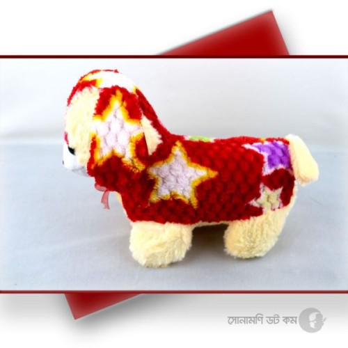 Soft Dog - Red | Animal Type Toy | TOYS AND GEAR at Sonamoni.com