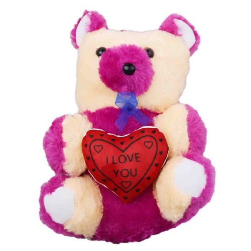 Teddy Bear Soft Toy - Violet