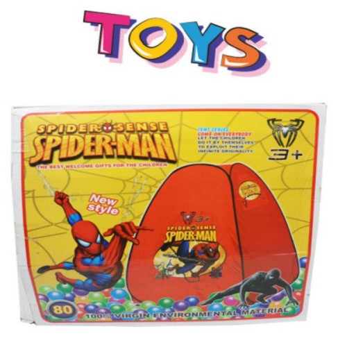 Spiderman Play House - Red | Indoor & Outdoor Play | TOYS AND GEAR at Sonamoni.com