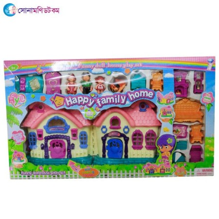 Beautiful Doll House Play Set Multicolour | at Sonamoni BD