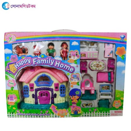Happy Family Home Multicolour – 30 Pieces | at Sonamoni BD