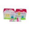 Family Doll House & Furniture Set